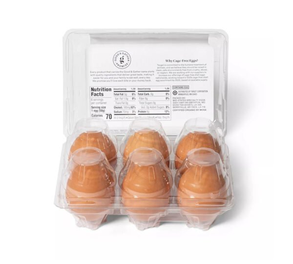 Organic Cage-Free Grade A Large Brown Eggs – Image 3